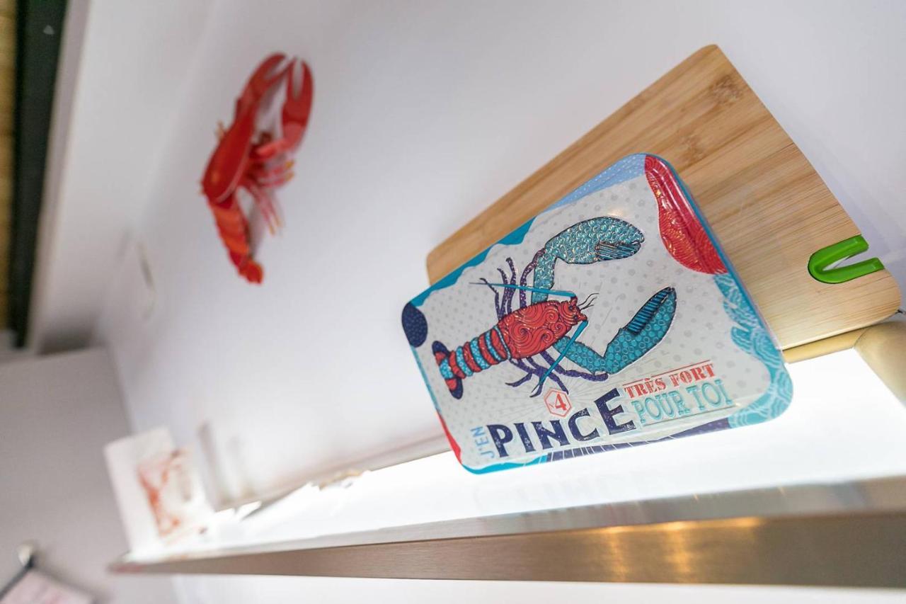 Appartamento Le Corbeau Et Le Homard, Un Vrai Havre De Paix Digione Esterno foto